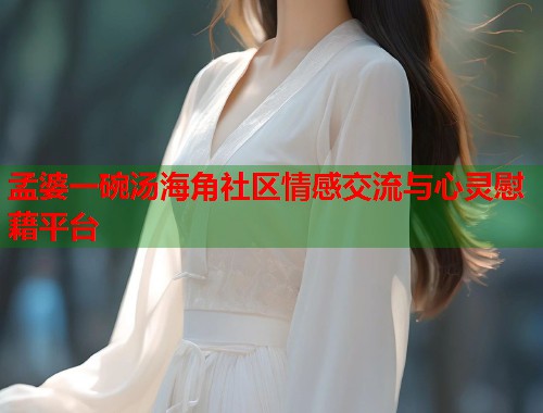 孟婆一碗汤海角社区情感交流与心灵慰藉平台