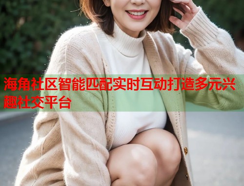 海角社区智能匹配实时互动打造多元兴趣社交平台