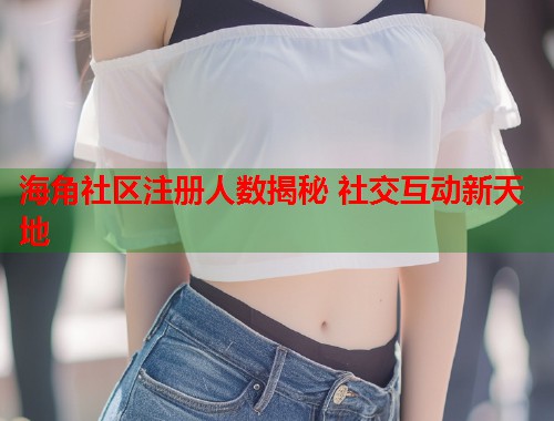 海角社区注册人数揭秘 社交互动新天地