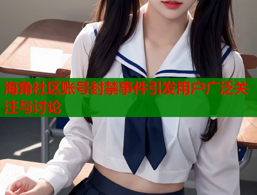 海角社区账号封禁事件引发用户广泛关注与讨论