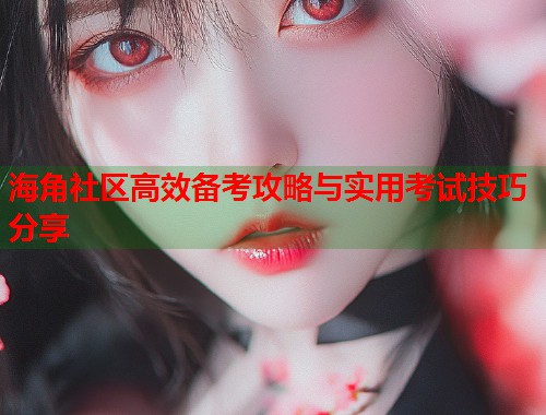 海角社区高效备考攻略与实用考试技巧分享